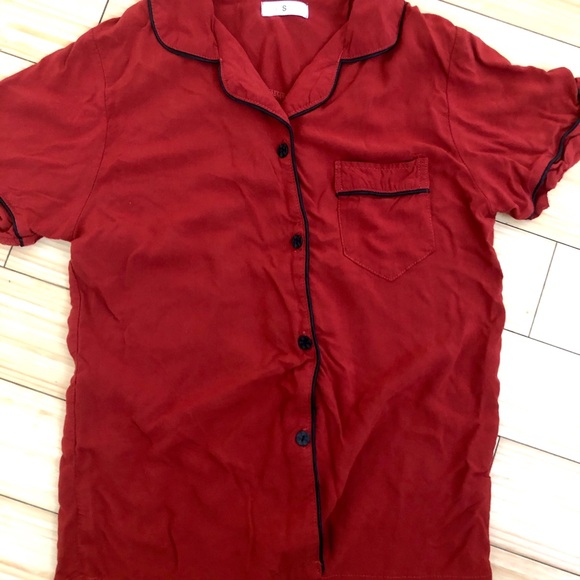 ❤️Rust pajama short set - Picture 3 of 4